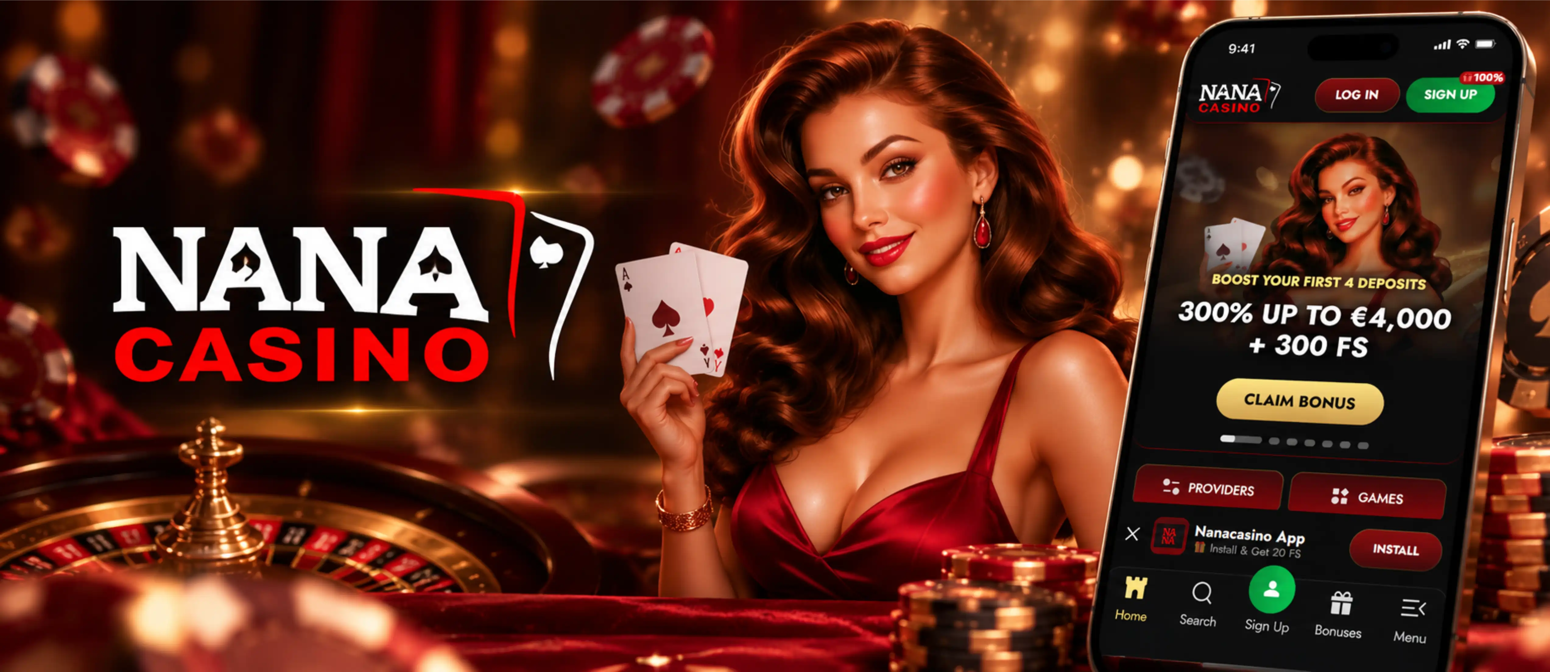 Nana Casino App-Screenshot
